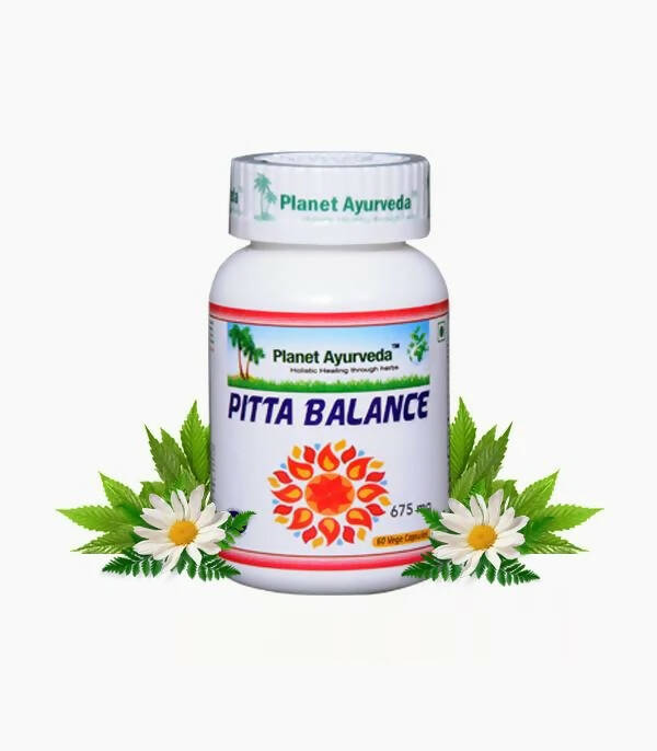 Planet Ayurveda Pitta Balance Capsules - 60 tabs
